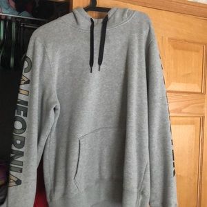 hollister camo&grey hoodie